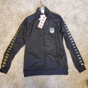 NWT Mens kappa slim track jacket